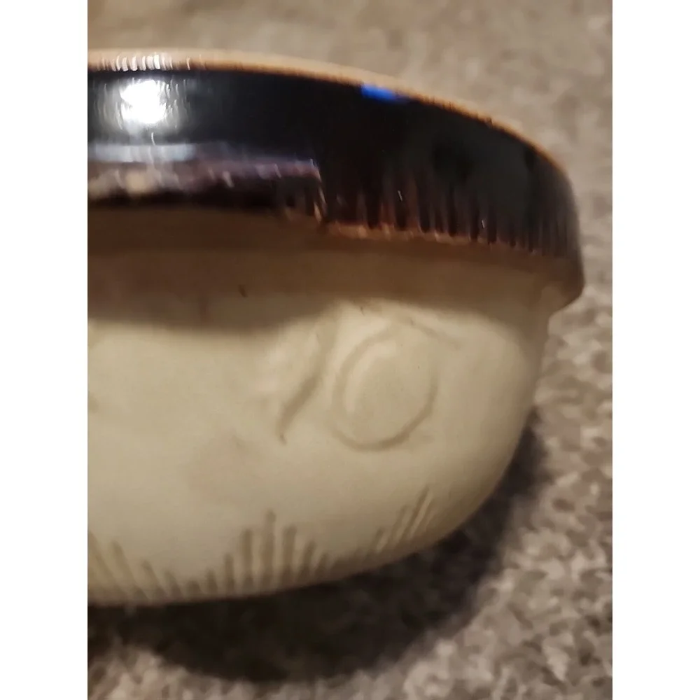 Vtg 1930s Cookin-Ware Cook- Rite  Stoneware Ovenware 10